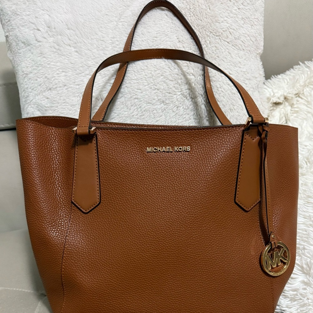Michael Kors Tan Leather Tote